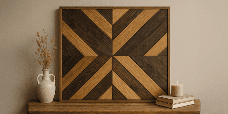 DIY Wood Wall Art Projects - Rustic & Modern Designs You Can Build at Home