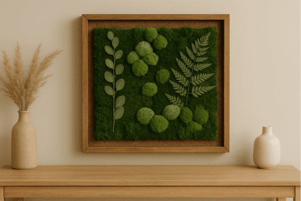 DIY Moss Wall Art