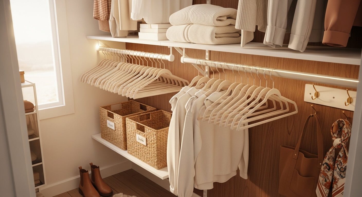 Closet Makeover Ideas Under $100: Closet Organization Ideas That Actually Transform Your Space
